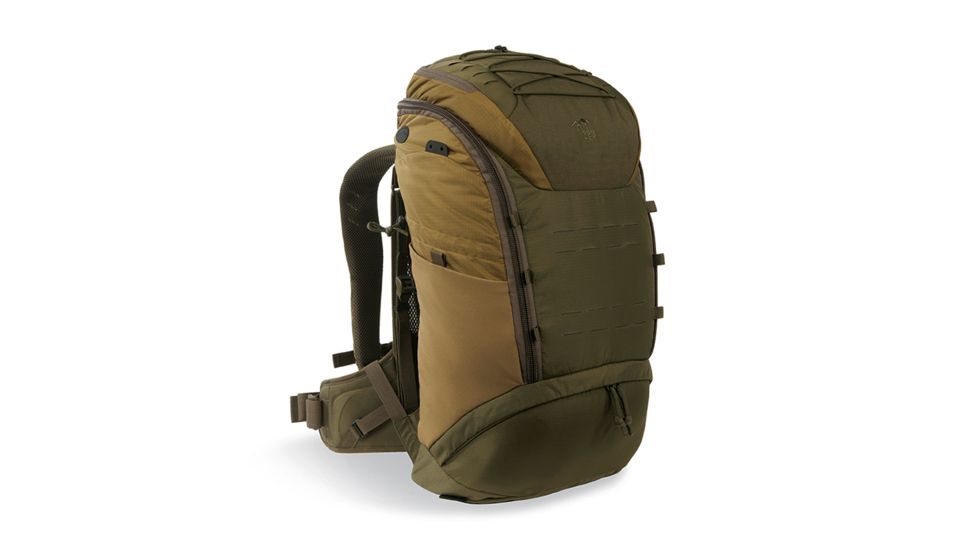 Tasmanian Tiger Tac Modular Pack Ventilated, 30 Liters Volume, 700D Cordura/ Ripstop, Olive, TT-7577-331