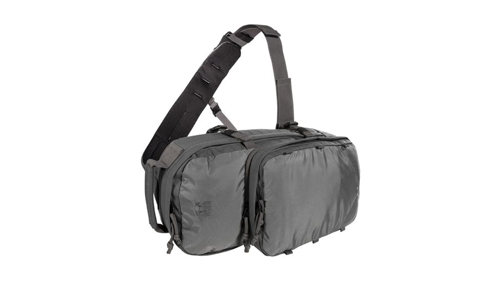 Tasmanian Tiger Tac Sling Pack, 12 Liters Volume, 700D Cordura, Carbon, TT-7961-043