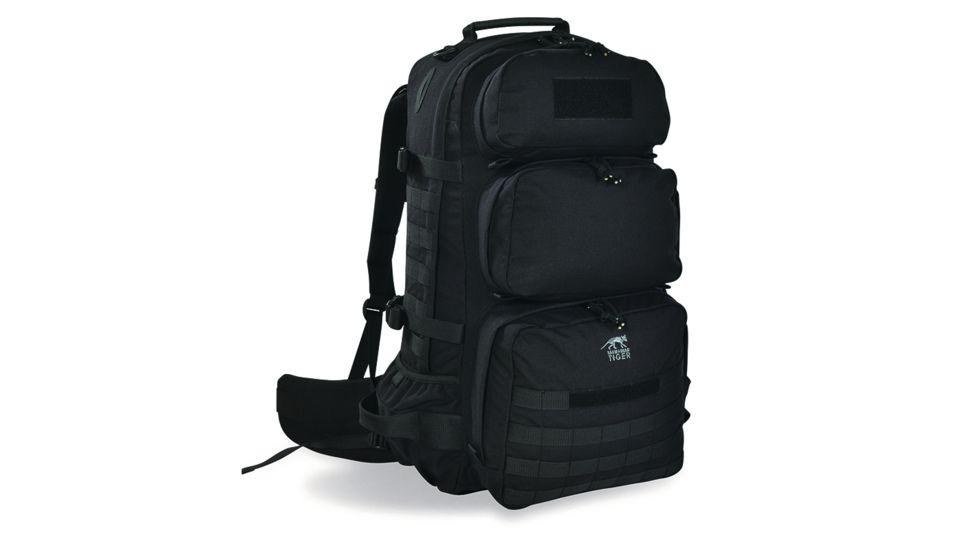 Tasmanian Tiger Trooper Pack, 50 Liters Volume, 700D Cordura, Black, TT-7705-040