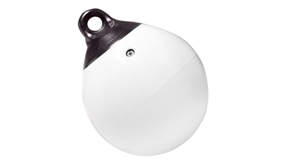 Taylor Made 12&quot; Tuff End Inflatable Vinyl Buoy - White 72358