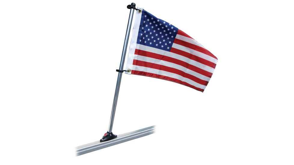 Taylor Made 30&quot; Flag Pole Mount &amp; 16&quot; x 24&quot; US Flag Pontoon 65139