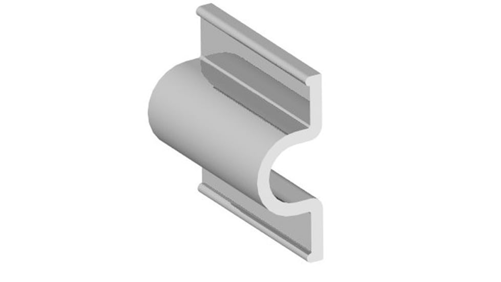 Taylor Made Dock Pro Solutions C-Shaped Vinyl Dock Edging - 16 Retail Pack, Green, 46053
