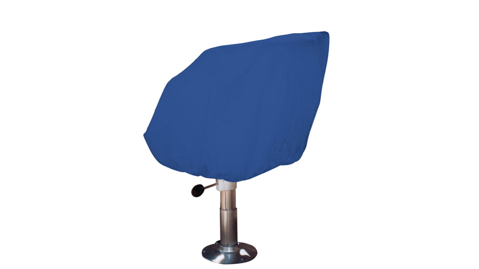 Taylor Made Helm/Bucket/Fixed Back Boat Seat Cover - Rip/Stop Polyester Navy 65043
