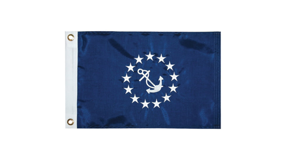 Taylor Made Nylon Officer Flag 12in x 18in Commodore, 93076