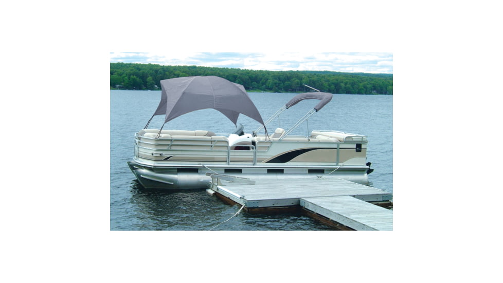 Taylor Made Pontoon Gazebo, Gray, 12003OG