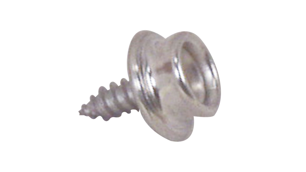 Taylor Made Snap Fasteners On Wood Screw Male, Pack of 100, 100402