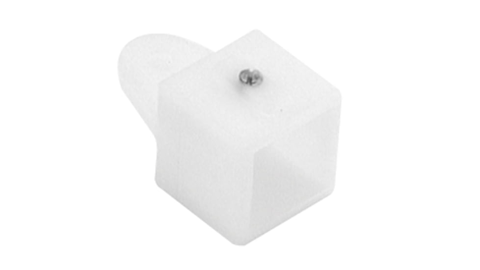 Taylor Made Square Tube Bimini Boatop External Eye End, White, 11834