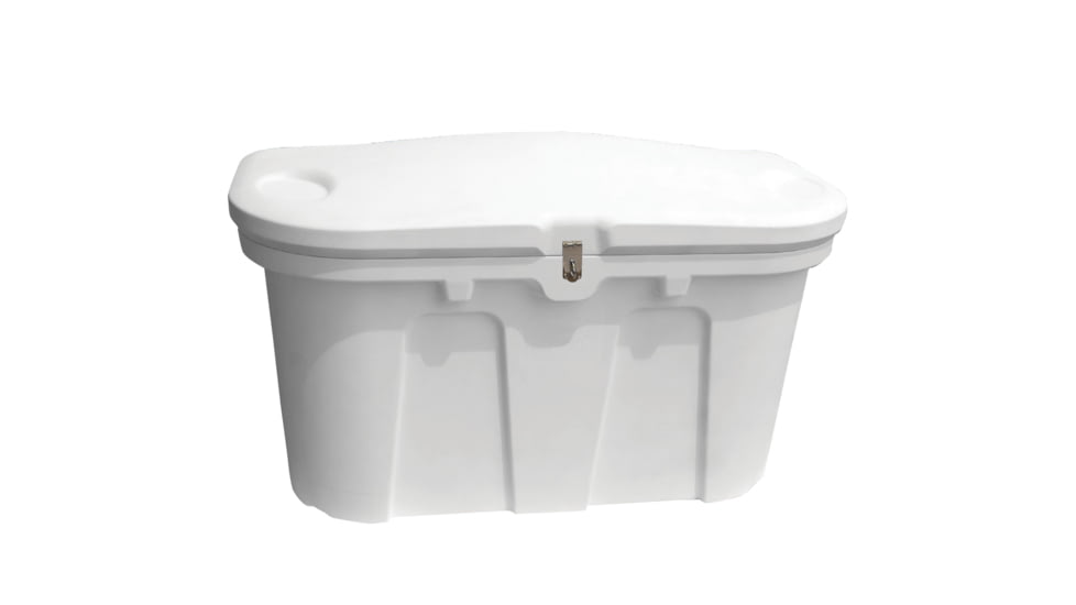 Taylor Made Stow N Go Poly Dock Box, White, 123650