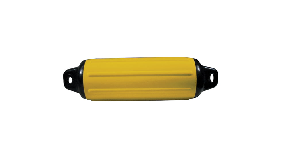 Taylor Made Supergard Inflatable Vinyl Fender 10-1/2in x 30in, Yellow, 958128