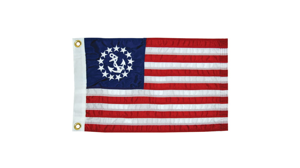 Taylor Made x 18&quot; Deluxe Sewn US Yacht Ensign Flag 12&quot; 65056
