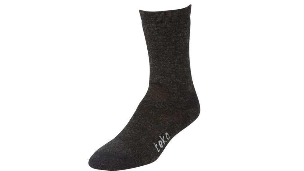 Teko EcoMerino Men's Midweight Hiking-Charcoal-Medium