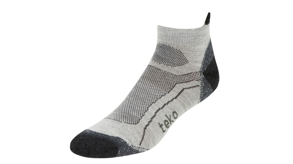 Teko tekoMERINO Men's Light Low-Natural/Charcoal-Medium