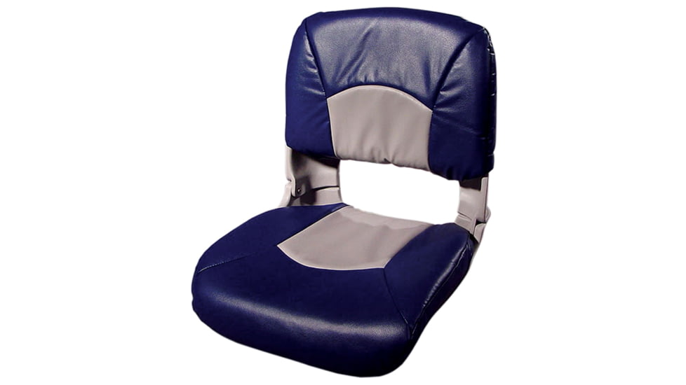 Tempress 45607 All-Weather High-Back Boat Seat /Gray, Blue, 45607/3004.5699