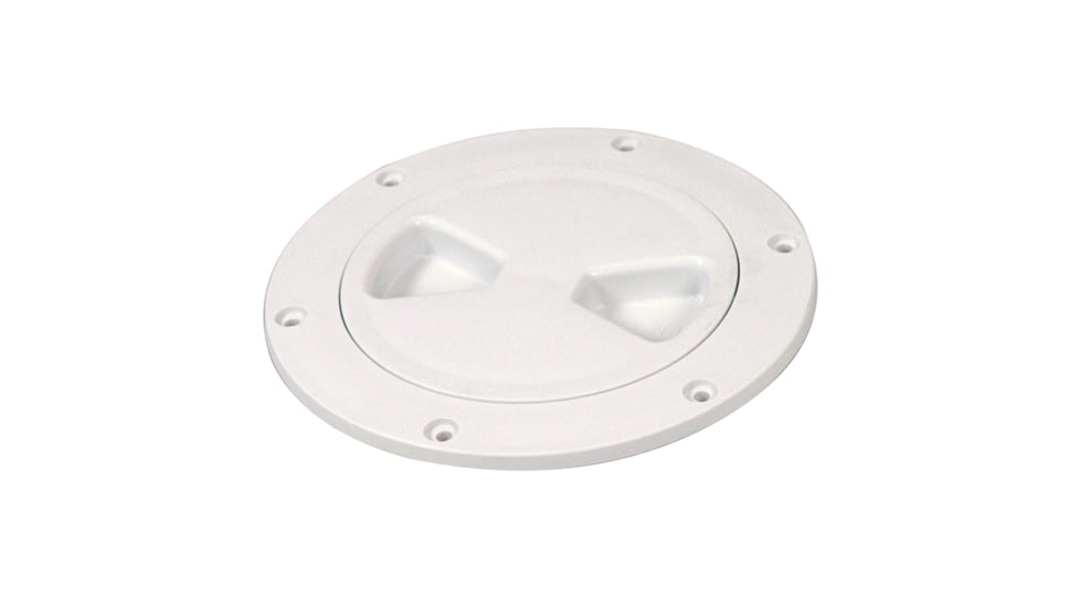 Tempress 4in Screw Out Deck Plates, White, 43030