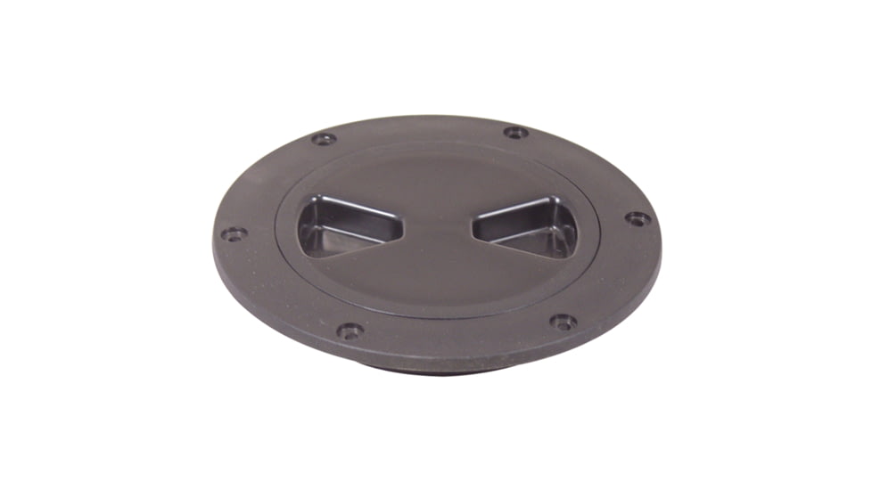 Tempress 6in Screw Out Deck Plates, Black, 43135