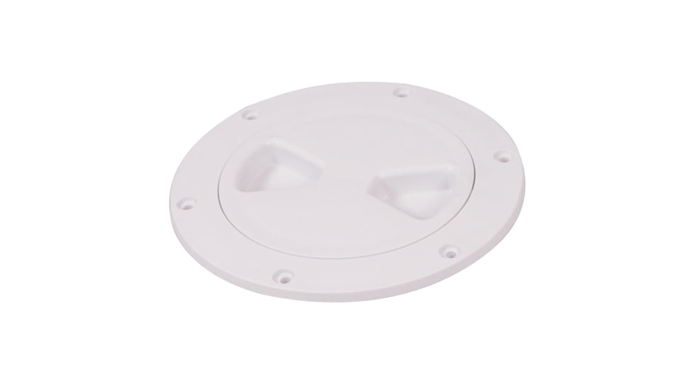 Tempress 6in Screw Out Deck Plates, White, 43130