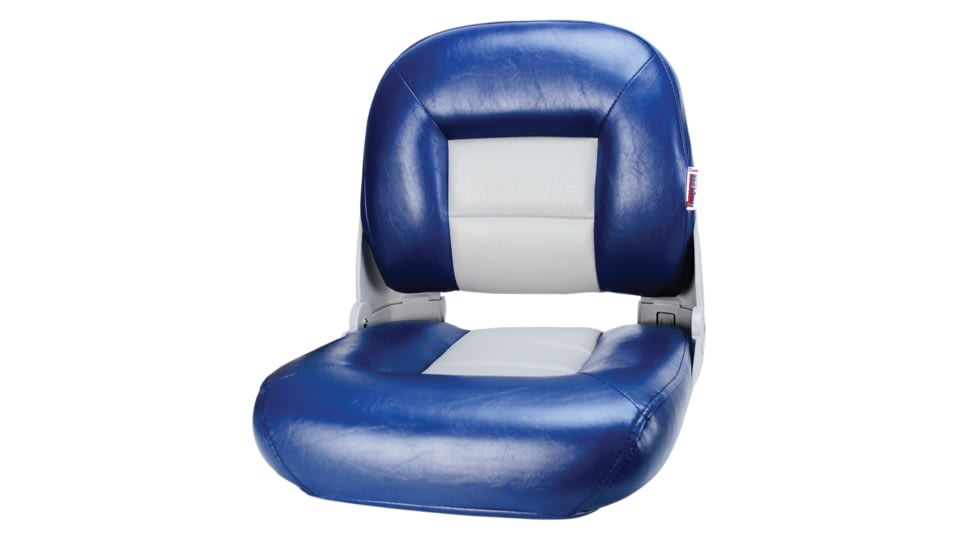 Tempress Navistyle Low-Back Boat Seat /Gray, Blue, 54672