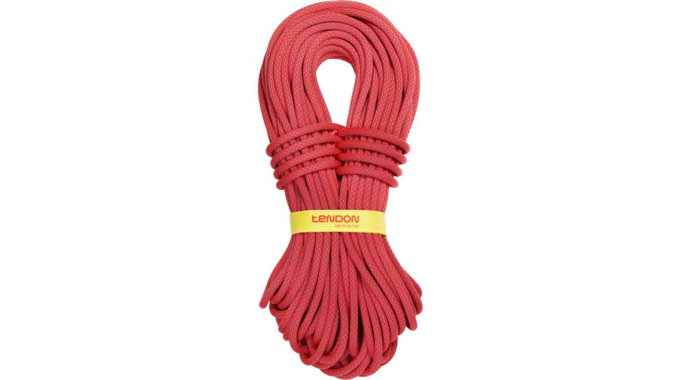 Tendon Hattrick 10.2 mm Rope-Red-60 m