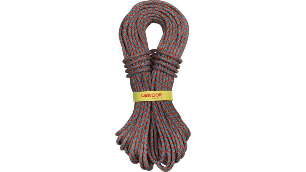 Tendon Hattrick 9.7 mm Rope-Red/Blue-60 m