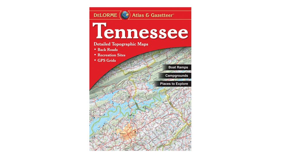 Tennessee Atlas, Publisher - Delorme