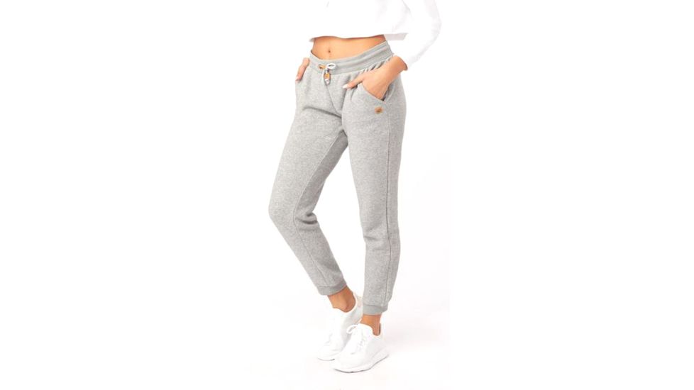 Tentree Bamone Fleece Sweat Pants, Womens, Lunar Rock, Extra Small, FA18-WSBAM-GRY-XS