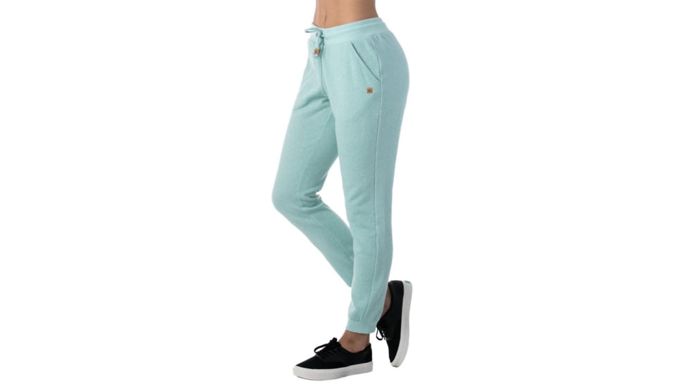Tentree Bamone Fleece Sweat Pants, Womens, Aquifer, XS SP18-WSBAM-GRN-XS