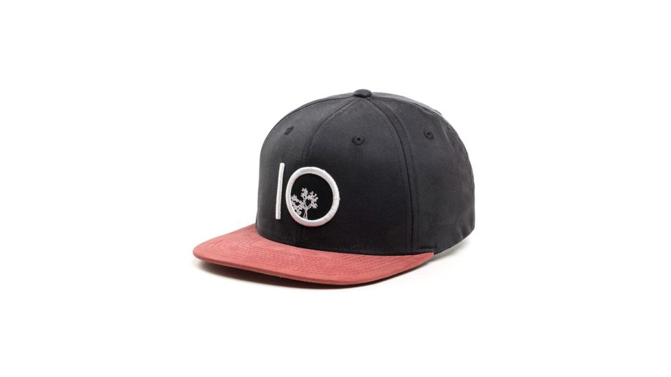 Tentree Classic Snap Adjustable Hat, Unisex, Burgundy, ONE SP18-UHCLA1-RED-ONE