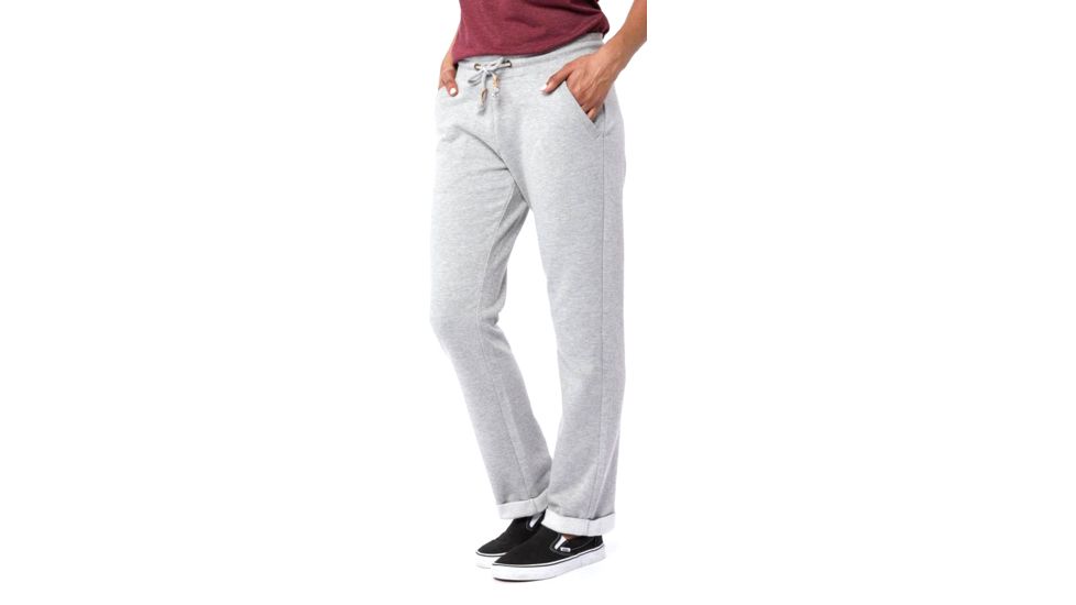 Tentree Clifton Fleece Sweatpant, Womens, Lunar Rock, Medium, FA18-WSCLI-GRY-M