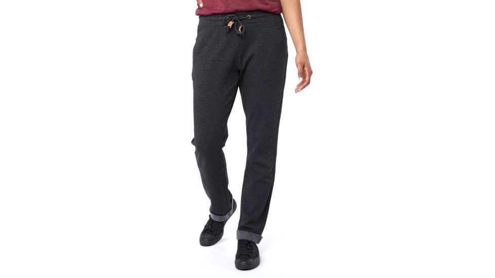Tentree Clifton Fleece Sweatpant, Womens, Meteorite, Extra Small, FA18-WSCLI-BLK-XS