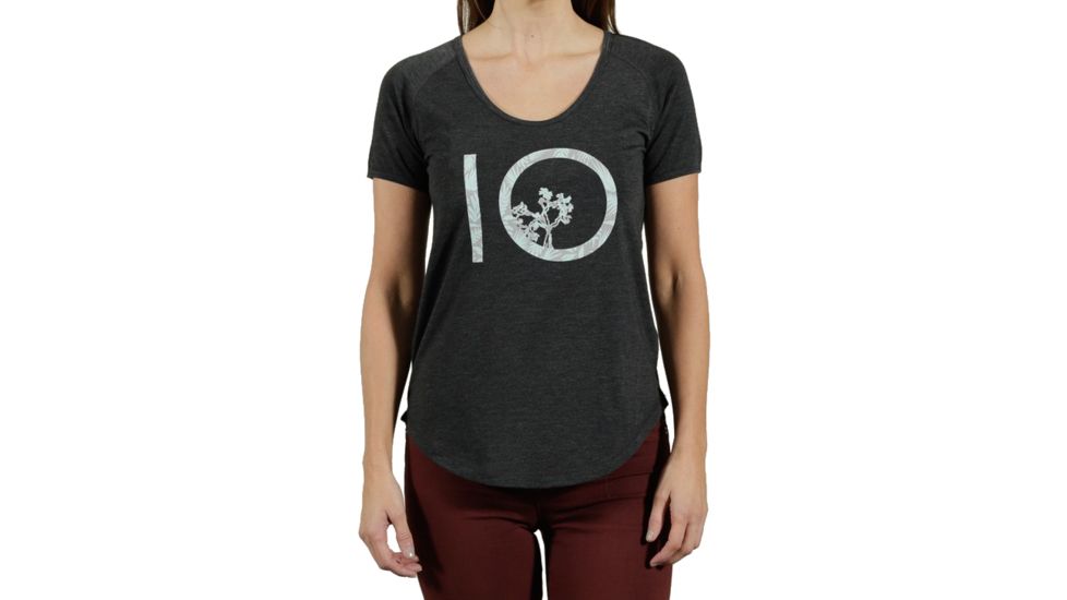 Tentree Fafflesia Short Sleeve Tee - Women's-Black-Small