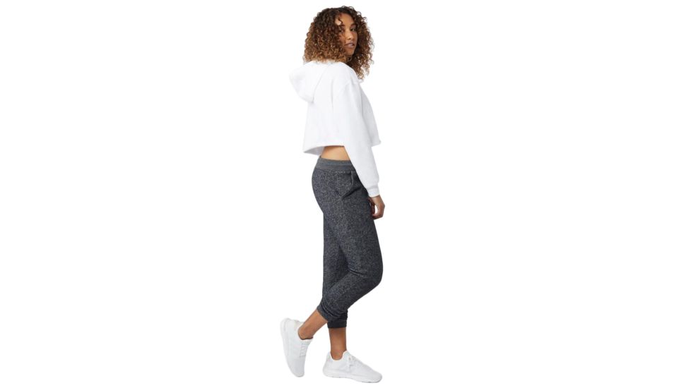 Tentree Juniper EV2 Hoodie - Womens, Meteorite Black Heather, L, TCW1758-0451-L