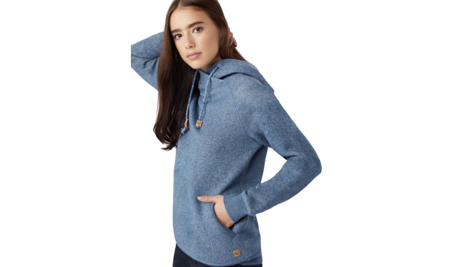 Tentree Juniper EV2 Hoodie - Womens, Meteorite Black Heather, XS, TCW1758-0451-XS
