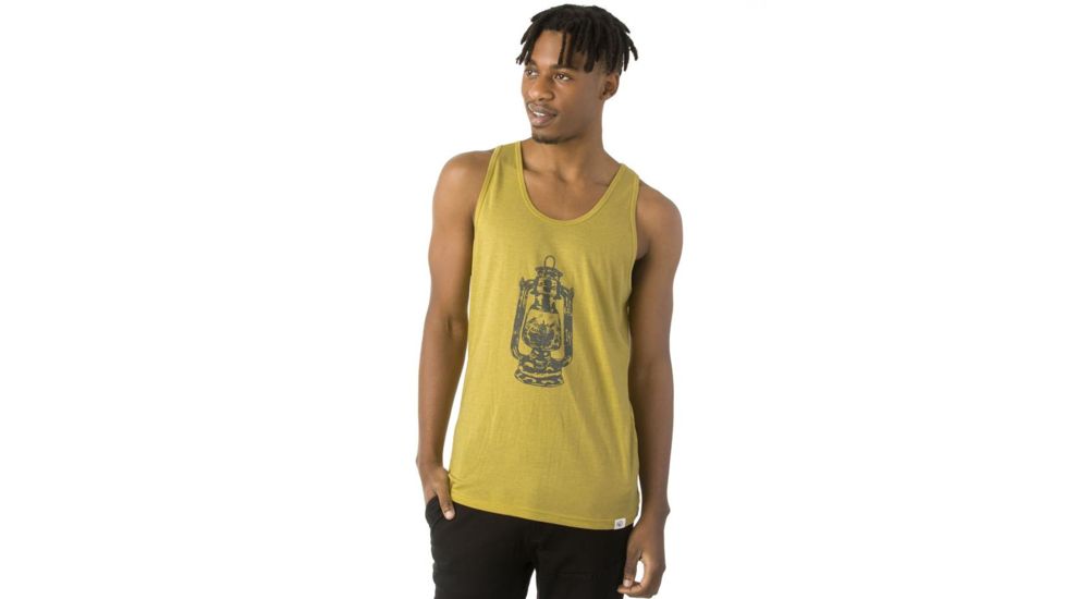 Tentree Lantern Tank Tri-blend Tank, Mens, Pampas, S SP18-MILAN-BEG-S