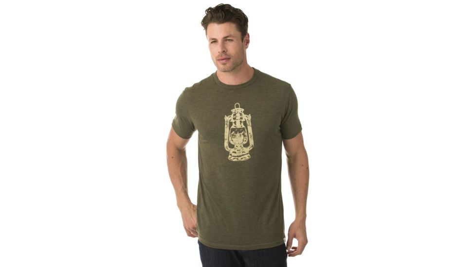 Tentree Lantern Tri-blend T-shirt, Mens, Olive Night, S SP18-MJLAN-GRN-S