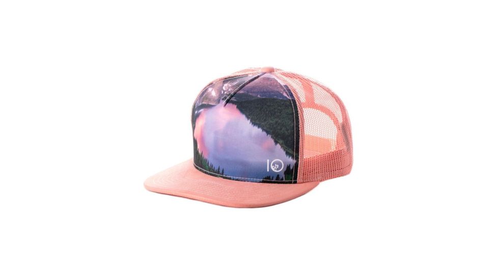 Tentree Outlook Adjustable Hat, Unisex, Burnt Coral, ONE SP18-UHOUT-PNK-ONE