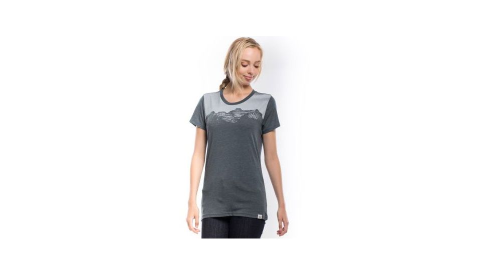 Tentree Twilight T-Shirt - Womens, Phantom, Extra Small, FA17-WJTWI-BLK-XS