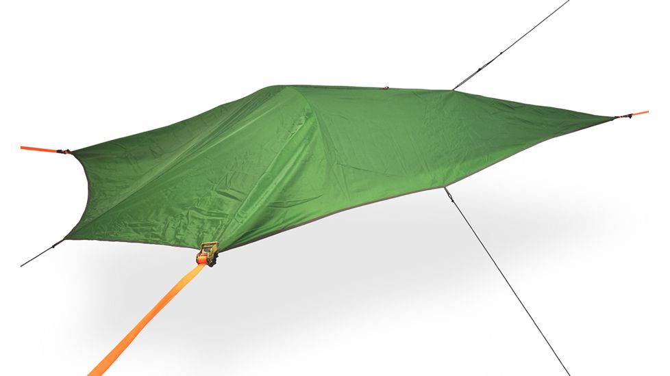 Tentsile Tents Una 1 person Tree Tent w/ Removable Rainfly, 40D Inclined Joint Nylon-Polyester, Fire Resistance US CPAI-84, Forest green UNAFOR