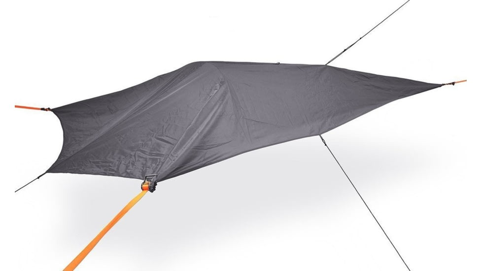 Tentsile Tents Una 1 Person Tree Tent w/ Removable Rainfly, Dark Gray, 1 Person UNADG-DEMO