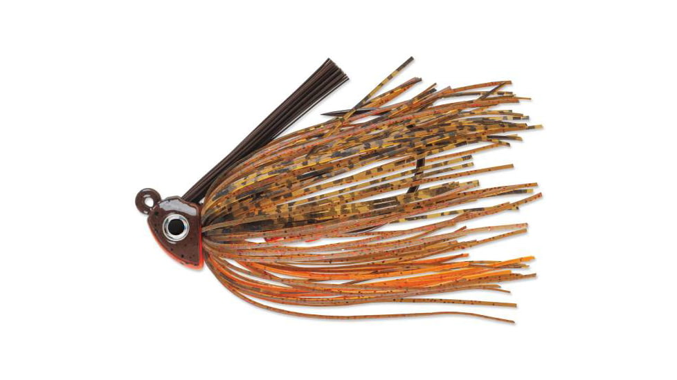 Terminator Heavy Duty Swim Jig, Pumpkin Orange, 1/2oz, HDSJ1271