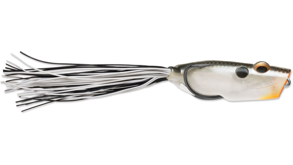 Terminator Popping Frog 2.5, Smoke Silver Shad, TPF25315