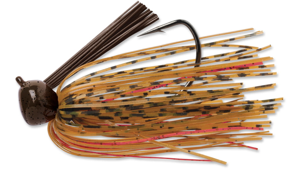 Terminator Weedless Football Jig, Peanut Butter Jelly, 3/4oz, FJW3474