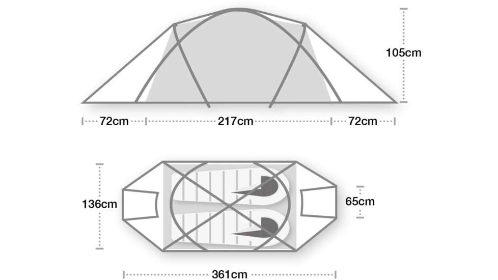 Terra Nova Quasar Tent - 2 Person, Green, 41QGF