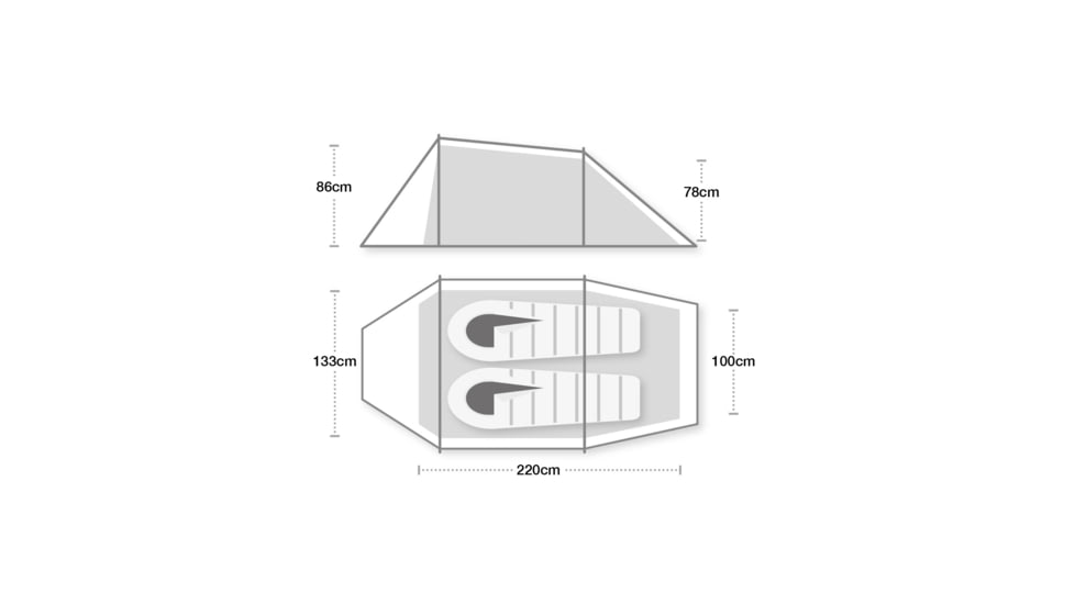 Terra Nova Starlite 2 Tents, 43SL2E
