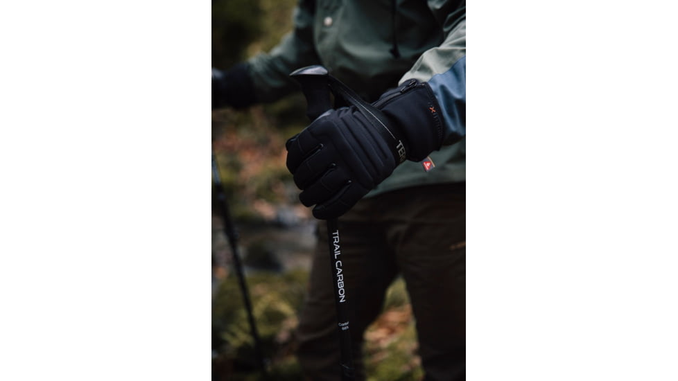 Terra Nova Trail Carbon Trekking Poles, Black, 57TCTP