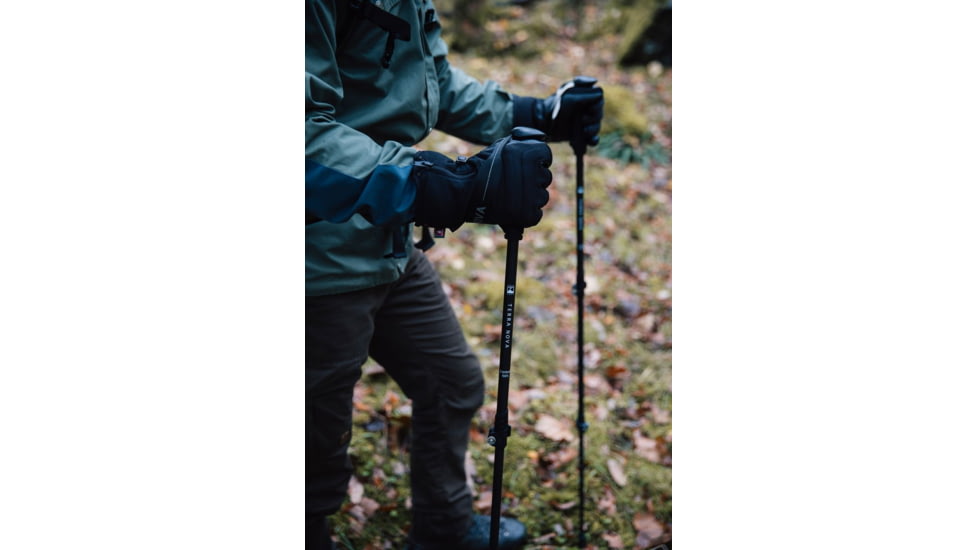 Terra Nova Trail Carbon Trekking Poles, Black, 57TCTP