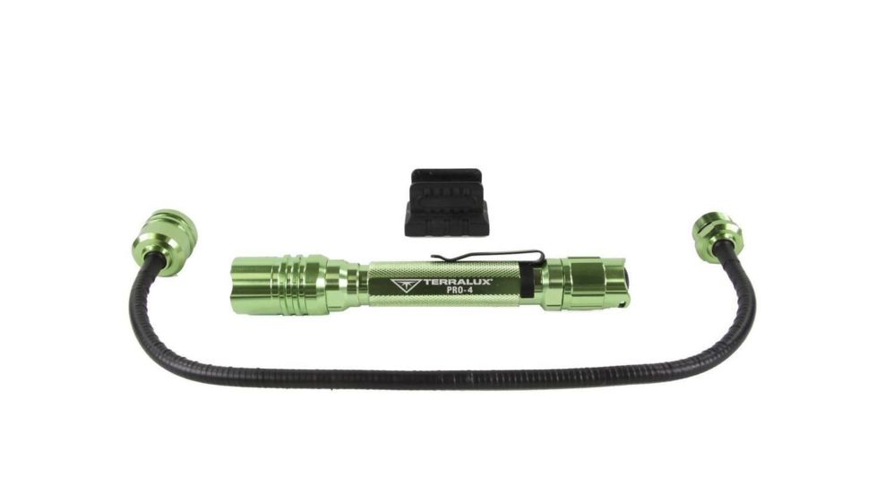 Lightstar Convertible Flashlight - 350 Lumens, Green TLF-PRO4-GRN