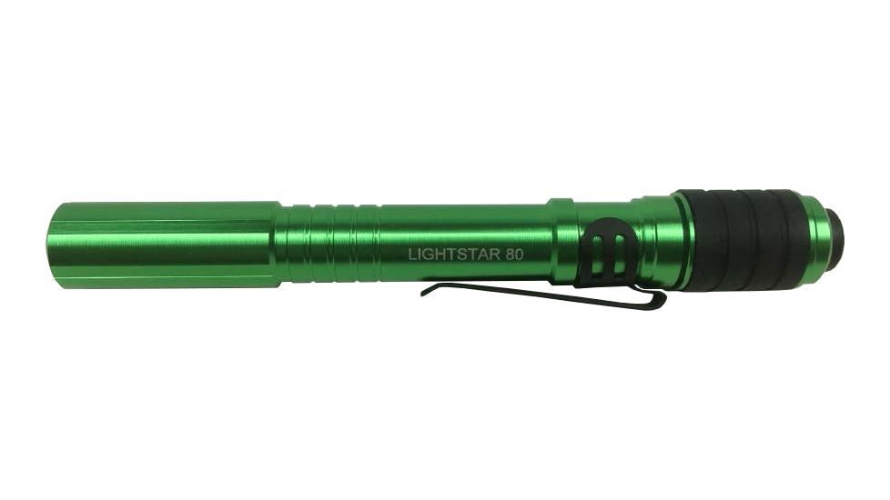 Lightstar Flashlight 80, Hi-Vis Green, TLF-802AAA-GN