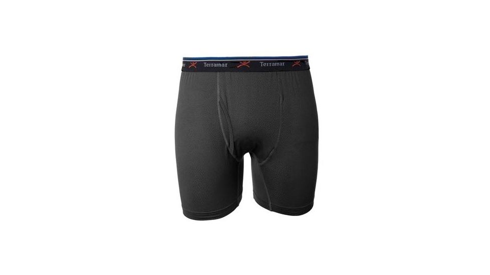 Terramar Pioner Boxer Brief Mens Blk Xl W-8097-019 XL