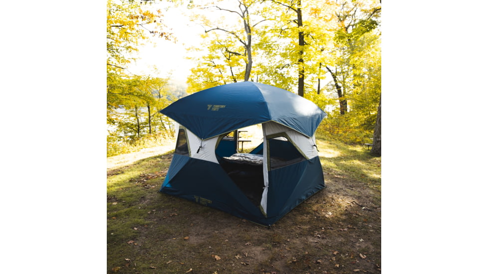 Territory Tents Jet Set 4 Hub Tent, Deep Blue, 4-Person, CT400DB