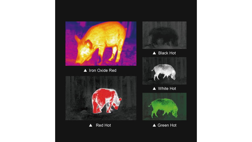 Teslong TTS260 4x Night Vision Thermal Imaging Monocular, Black / Mettalic Grey, TTS260